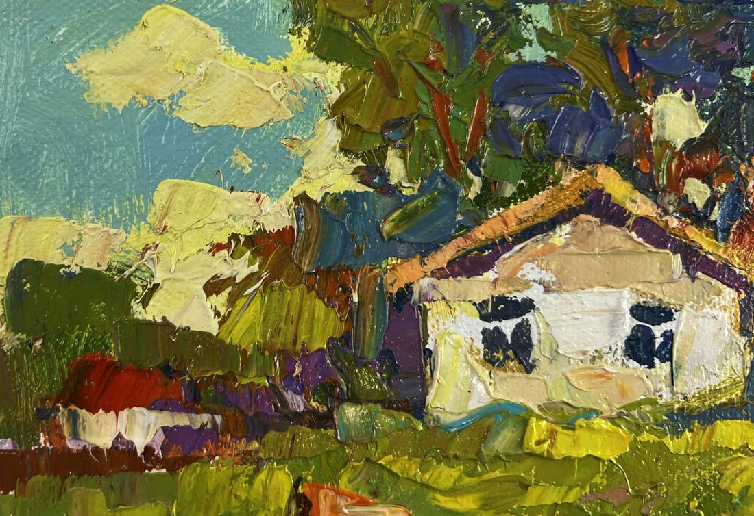 Oil painting Quiet evening dreams Oksana Ivanyuk - 7