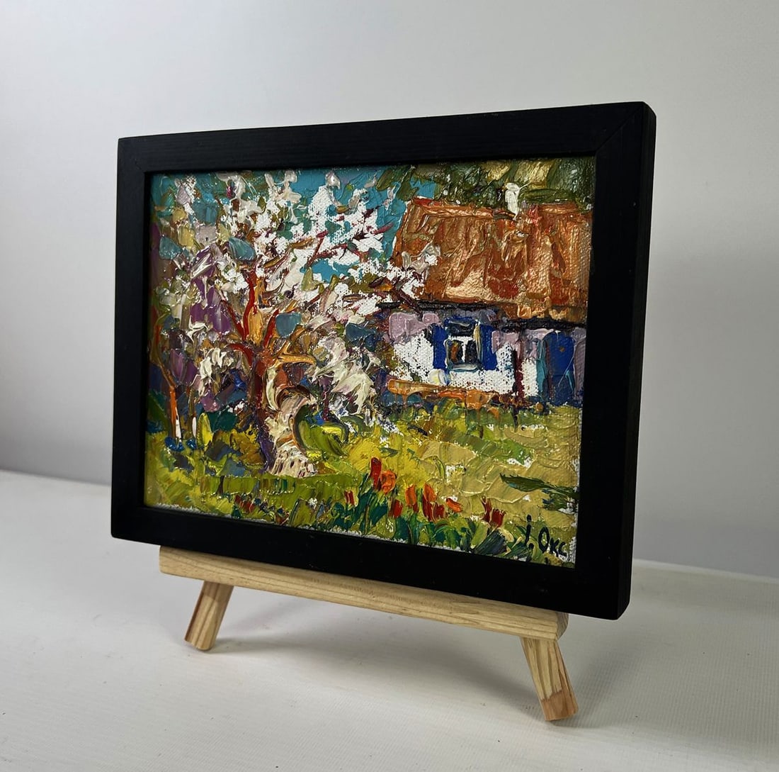 Oil painting Bright day bringing hope and warm Oksana Ivanyuk - 2