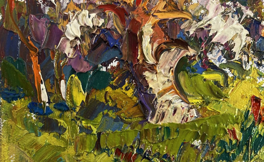 Oil painting Bright day bringing hope and warm Oksana Ivanyuk - 6