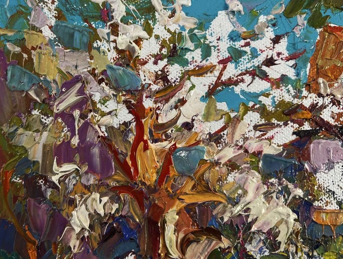 Oil painting Bright day bringing hope and warm Oksana Ivanyuk - 7