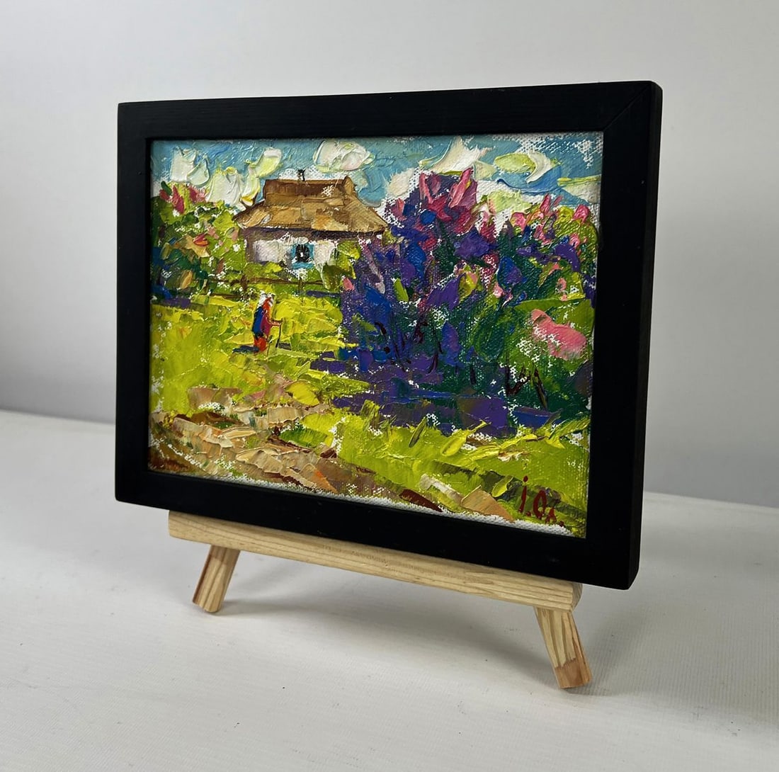 Oil painting Spring breathes memories Oleksiy Ivanyuk - 2