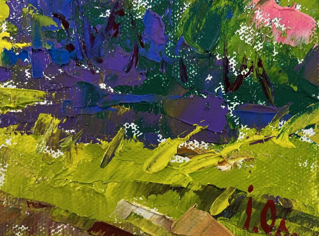 Oil painting Spring breathes memories Oleksiy Ivanyuk - 5