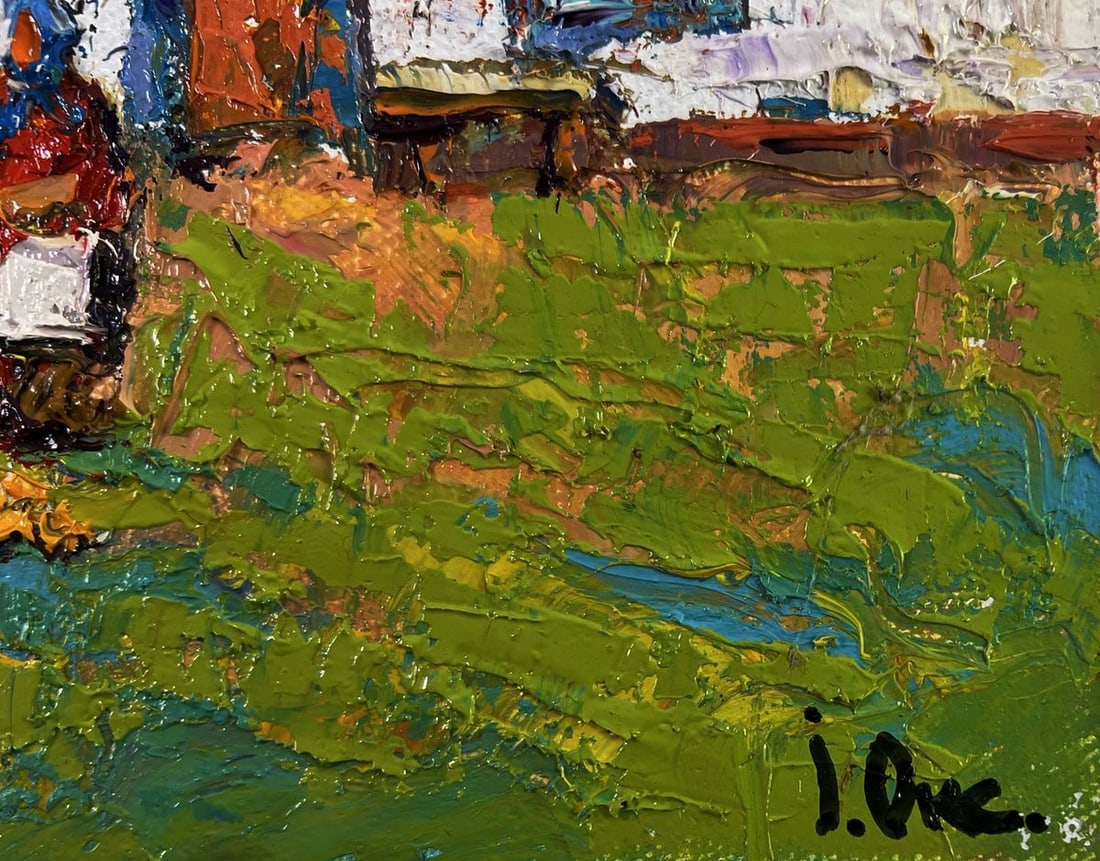 Oil painting Warm of wings and rustic silence Oksana Ivanyuk - 5