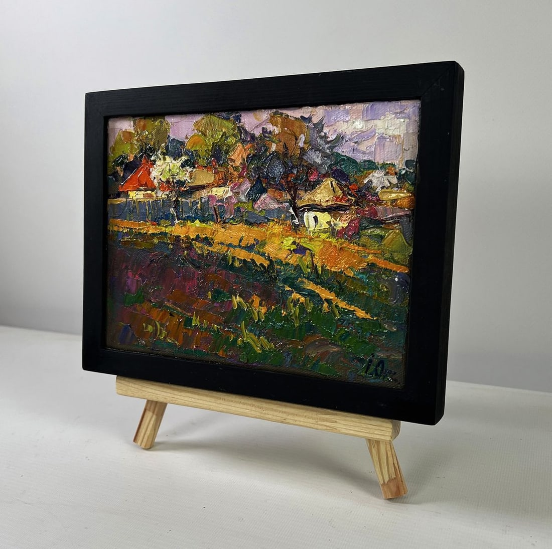 Oil painting Warm touch of light Oksana Ivanyuk - 2