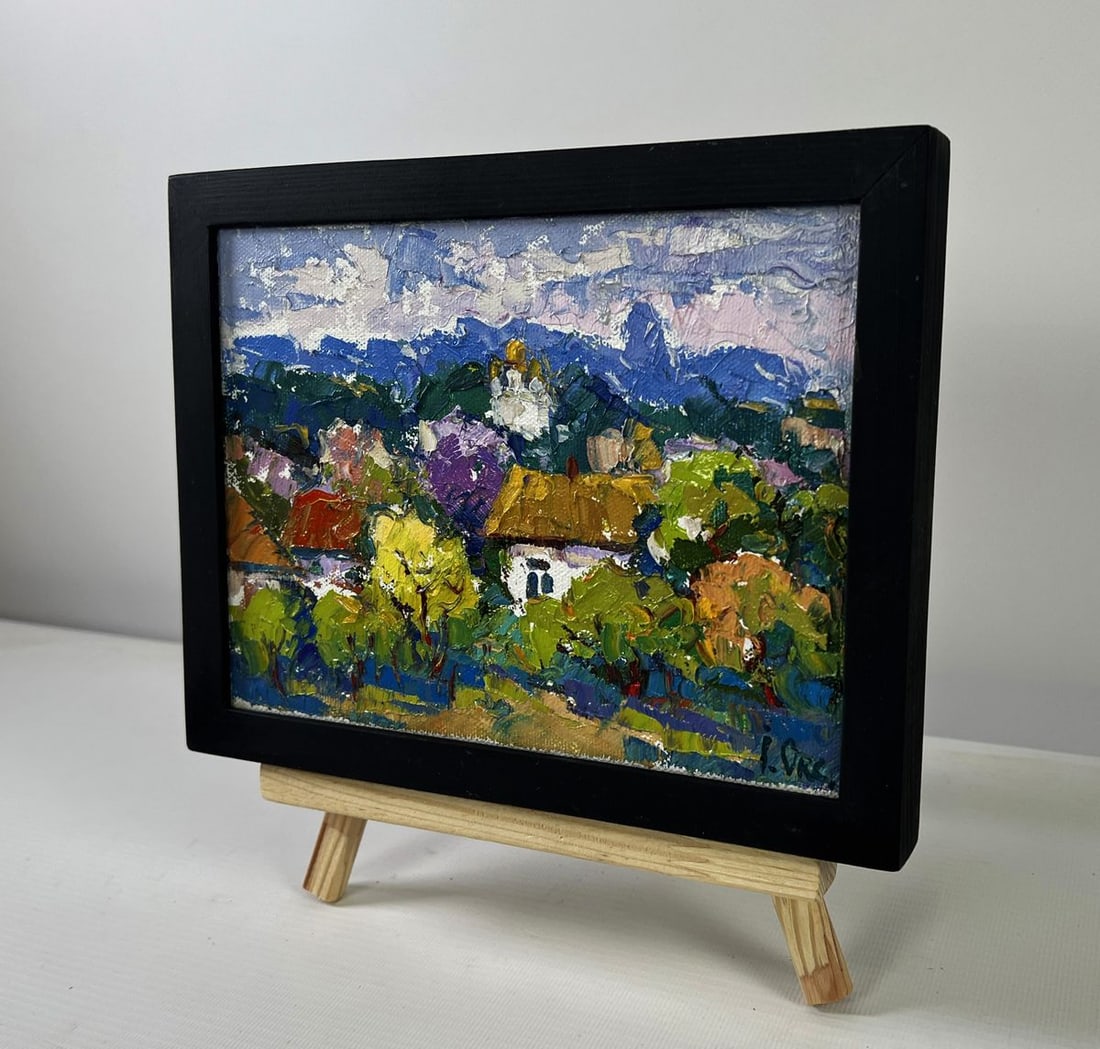 Oil painting Gentle breath of the morning wind Oksana Ivanyuk - 2