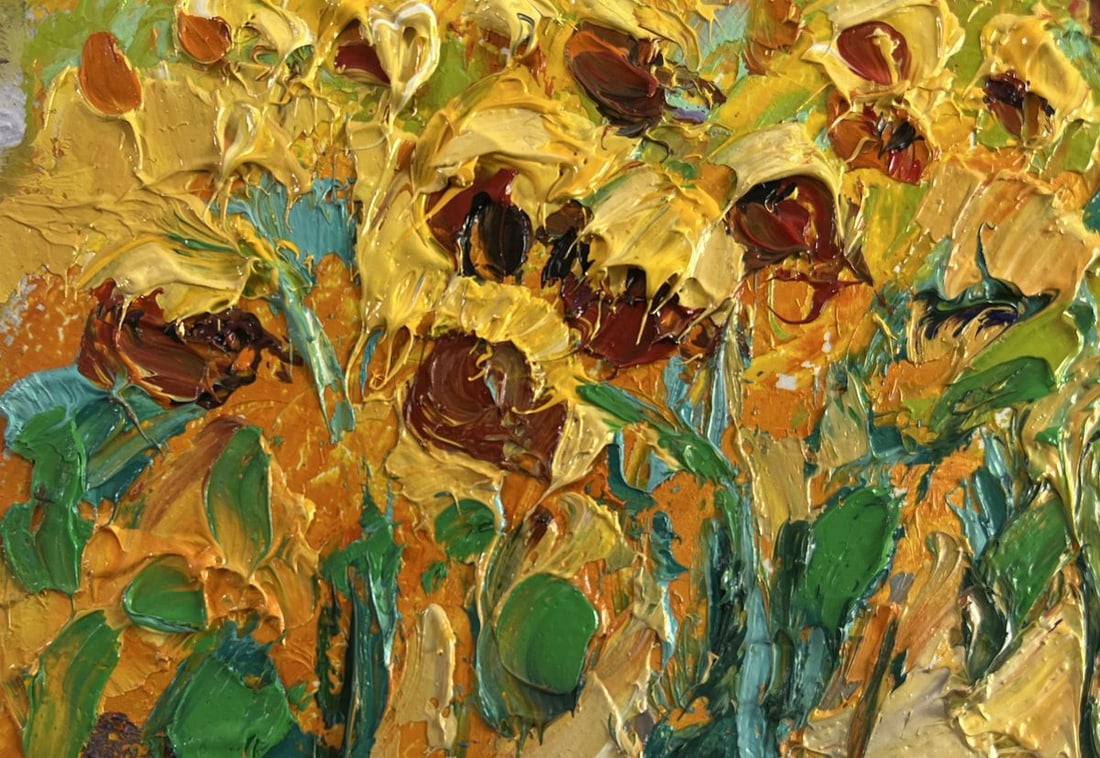 Oil painting Fragrant summer in the field Alex Kalenyuk - 6