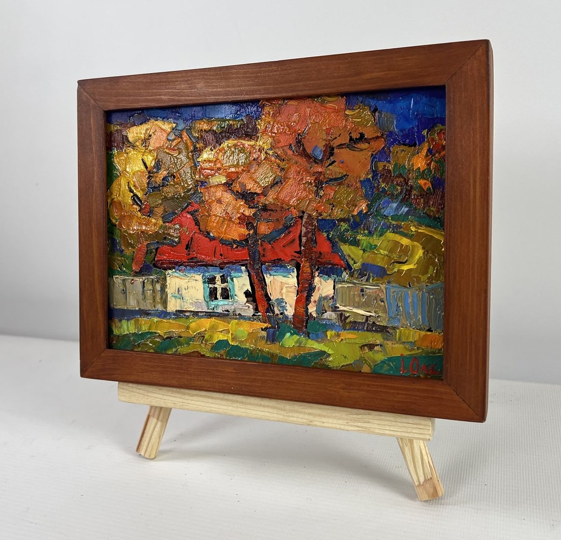 Oil painting Warmth of an autumn day Oksana Kalenyuk - 2