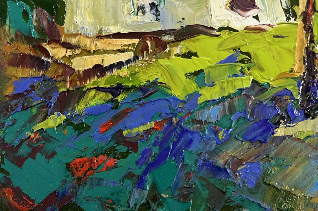 Oil painting Conversation in the embrace of silence Alex Kalenyuk - 6