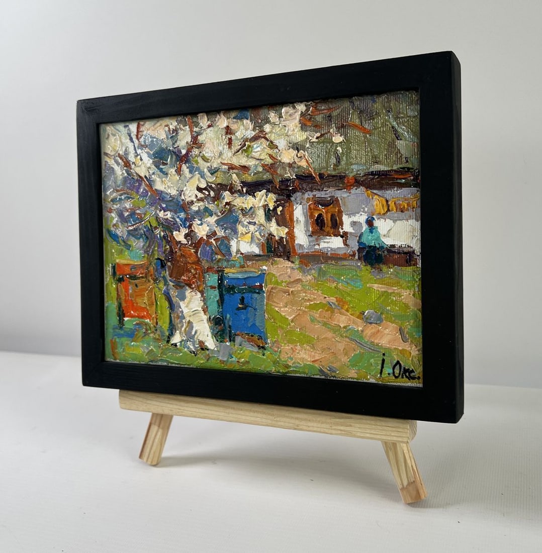 Oil painting Old apple tree Oksana Kalenyuk - 2