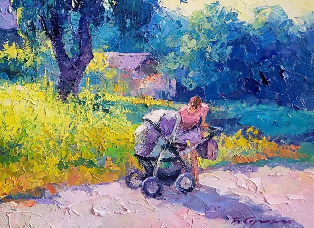 Oil painting Morning Boris Serdyuk - 7