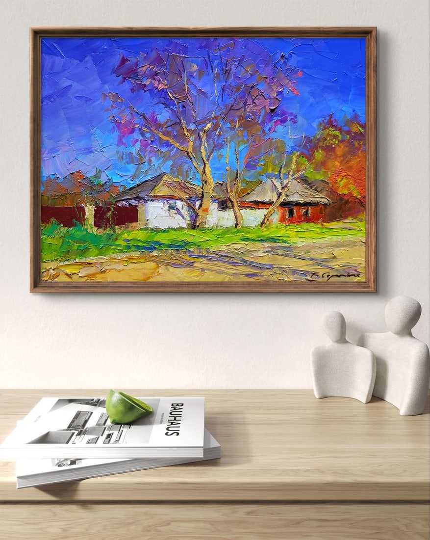 Oil painting Early spring Boris Serdyuk - 2