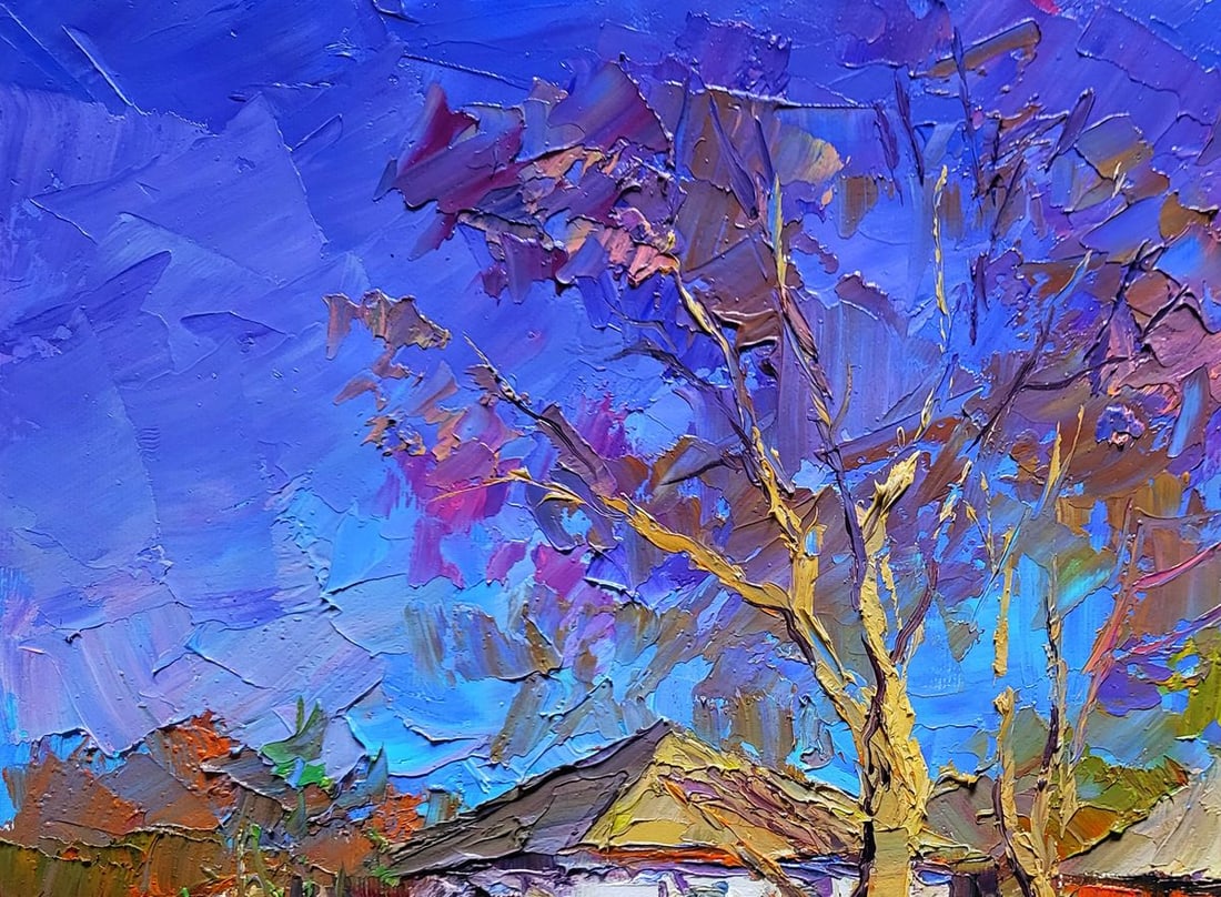 Oil painting Early spring Boris Serdyuk - 4