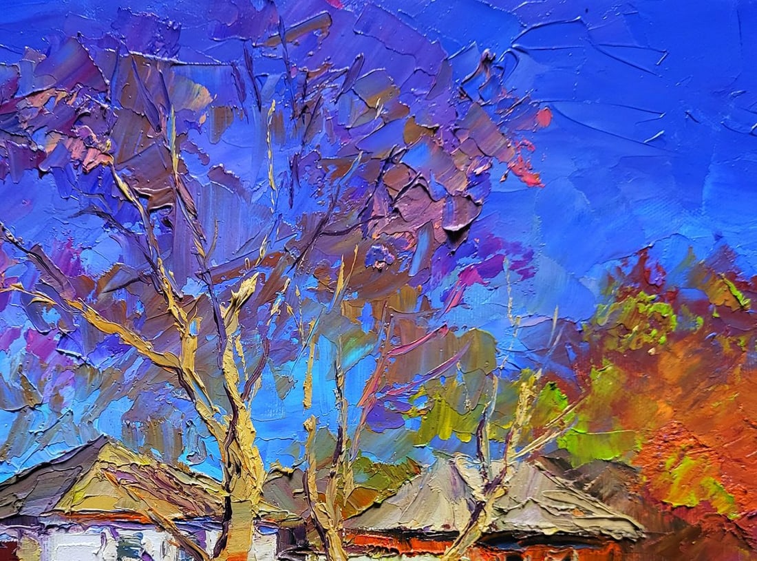 Oil painting Early spring Boris Serdyuk - 5