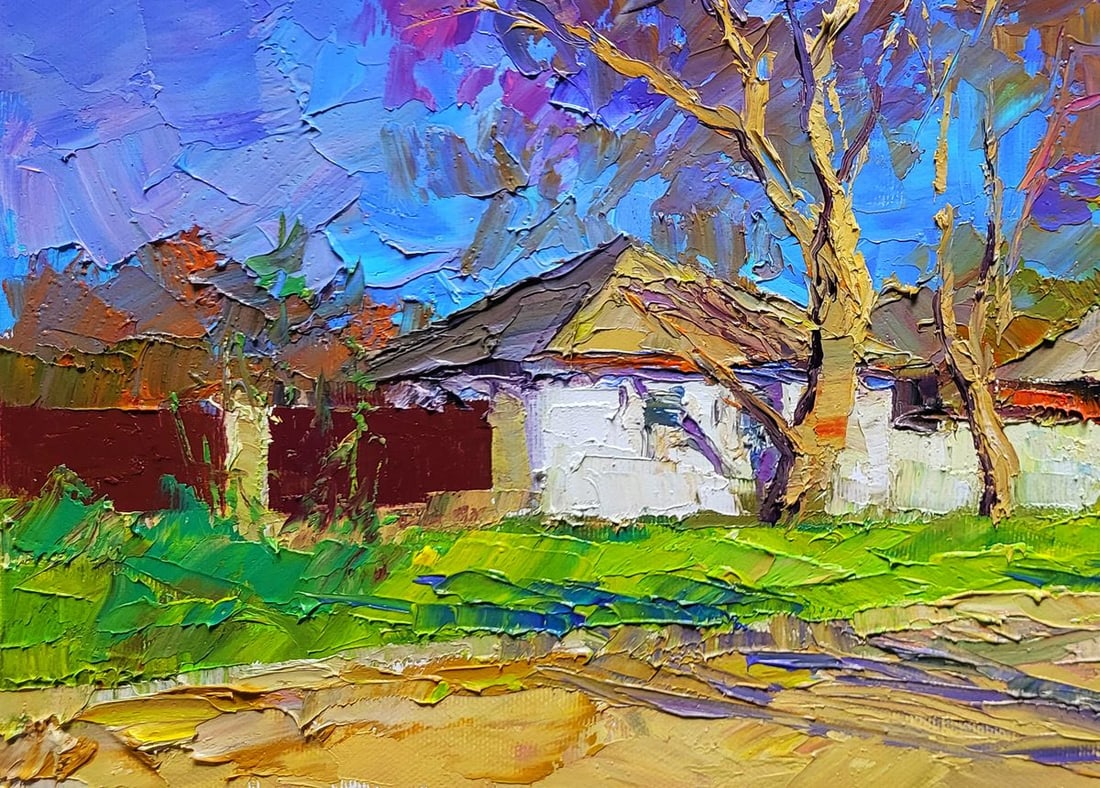 Oil painting Early spring Boris Serdyuk - 6