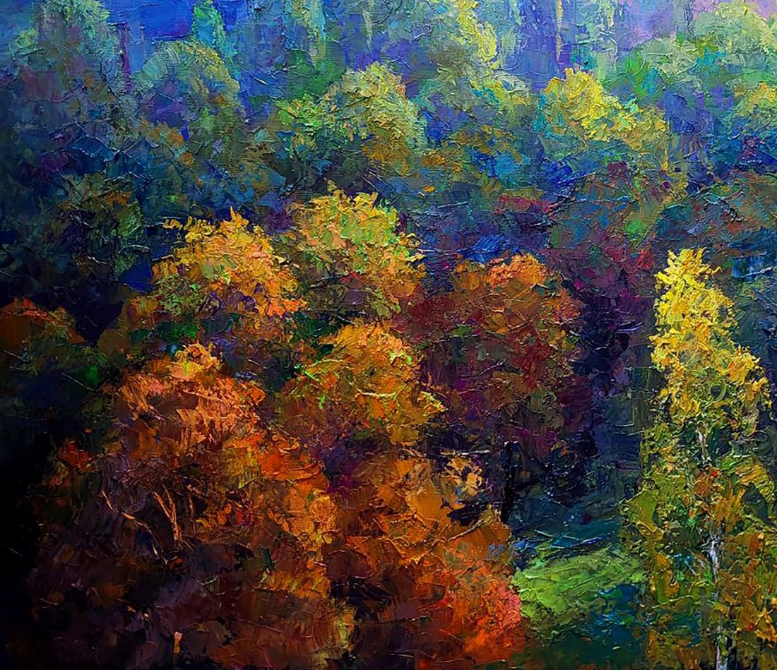 Oil painting Morning in the city Boris Serdyuk - 6