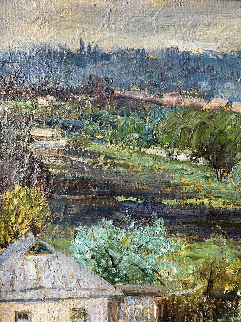 Oil painting Spring in the forest V. Mishurovsky - 2