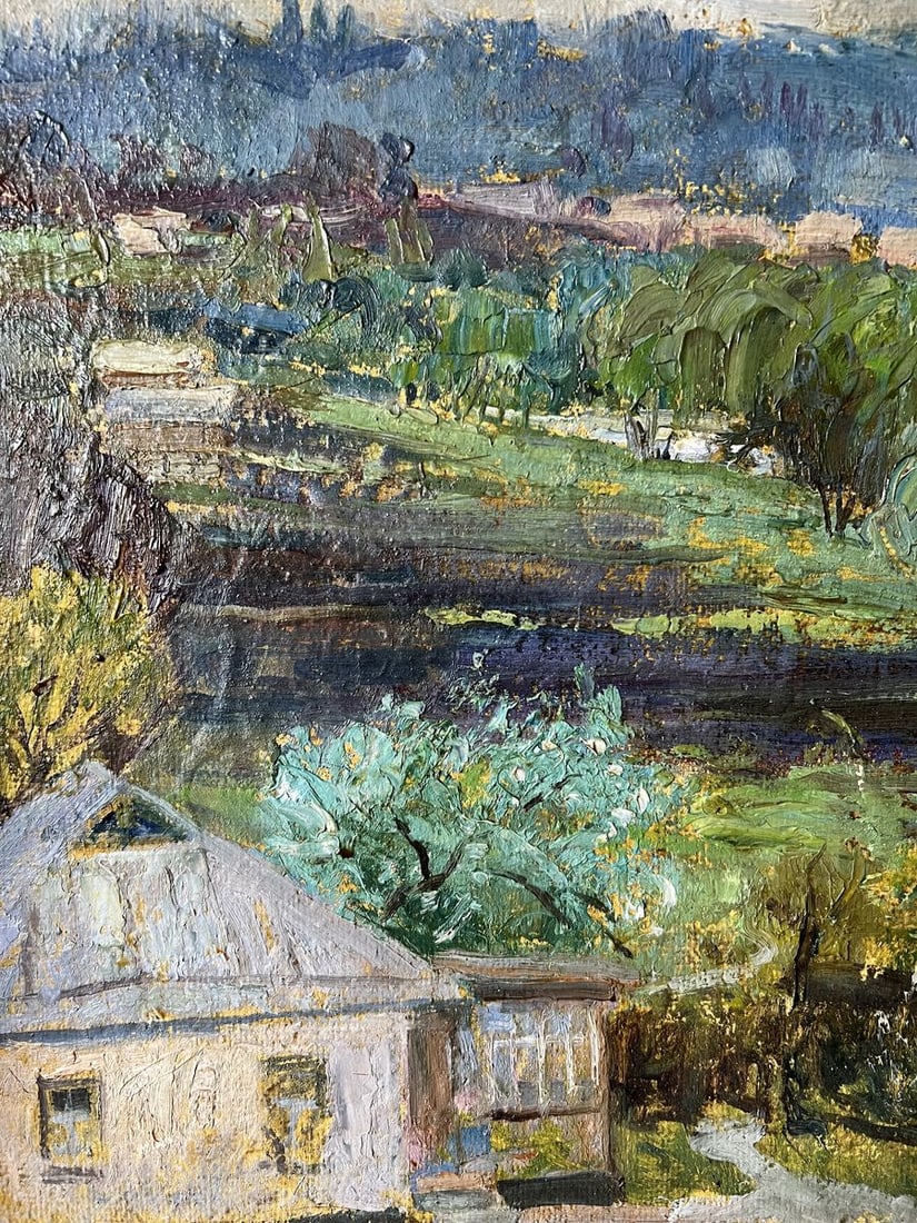 Oil painting Spring in the forest V. Mishurovsky - 3