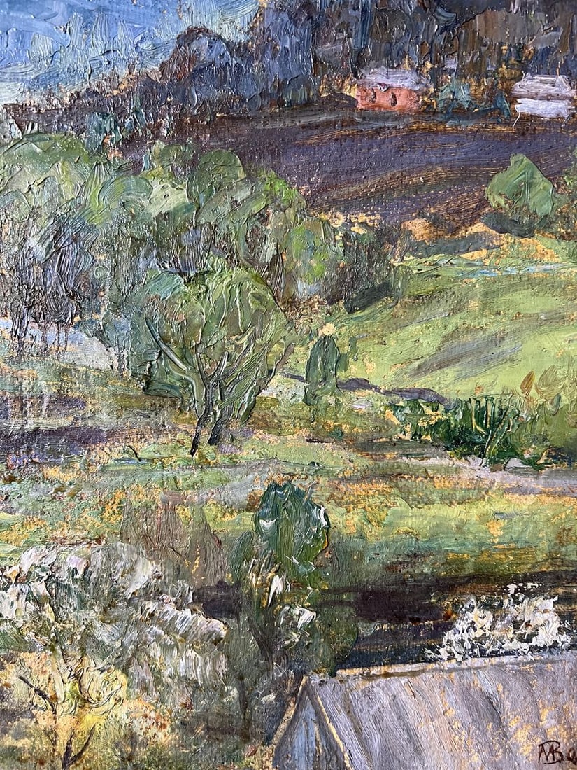 Oil painting Spring in the forest V. Mishurovsky - 5