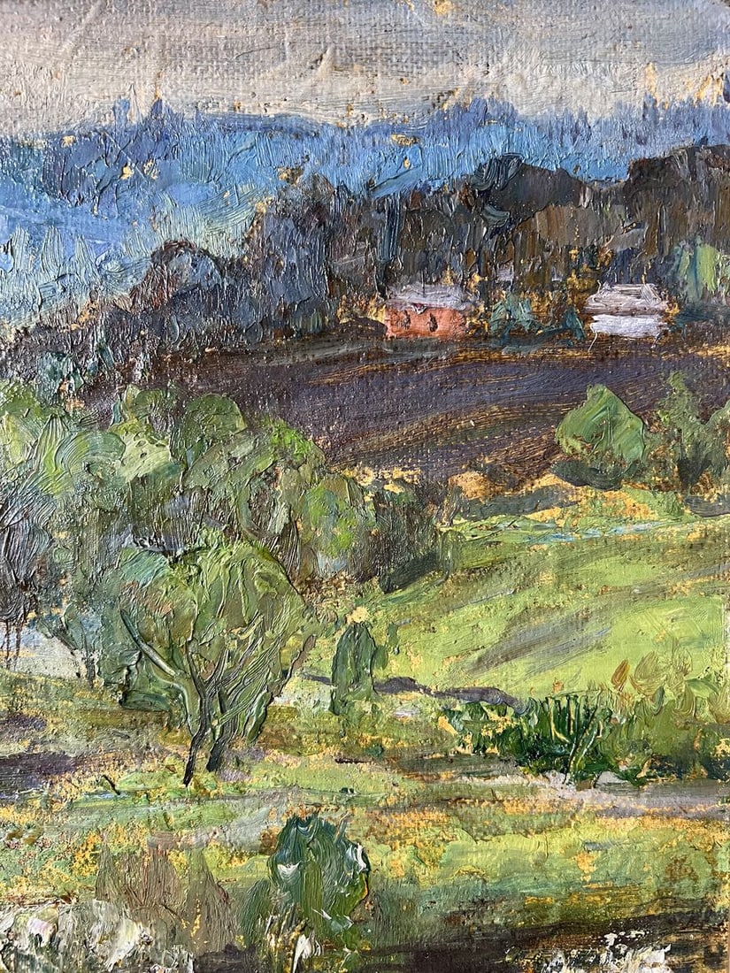 Oil painting Spring in the forest V. Mishurovsky - 6