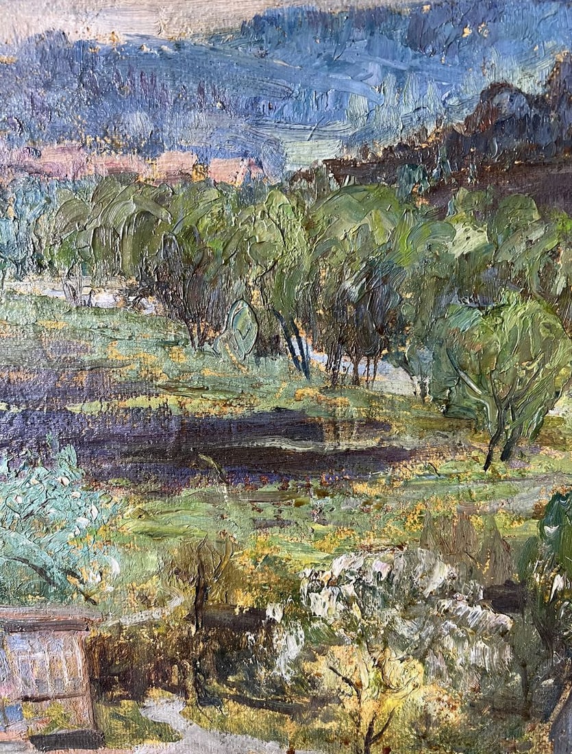 Oil painting Spring in the forest V. Mishurovsky - 7