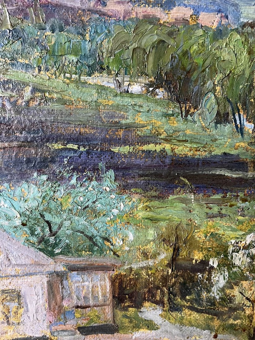 Oil painting Spring in the forest V. Mishurovsky - 8