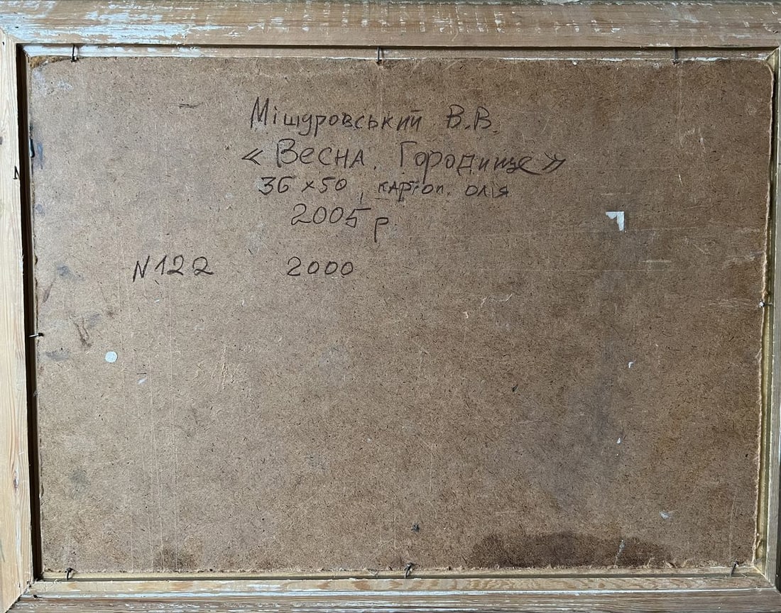 Oil painting Spring in the forest V. Mishurovsky - 9