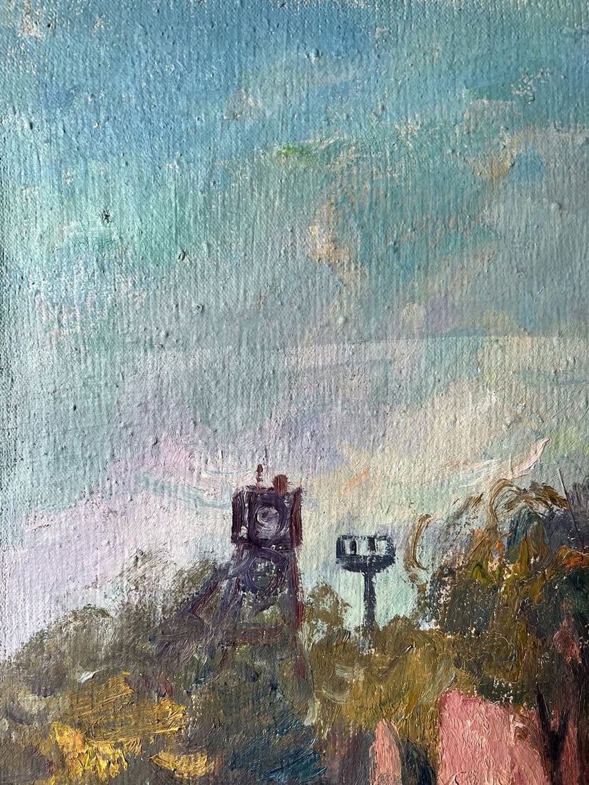 Oil painting Old mine V. Mishurovsky - 2
