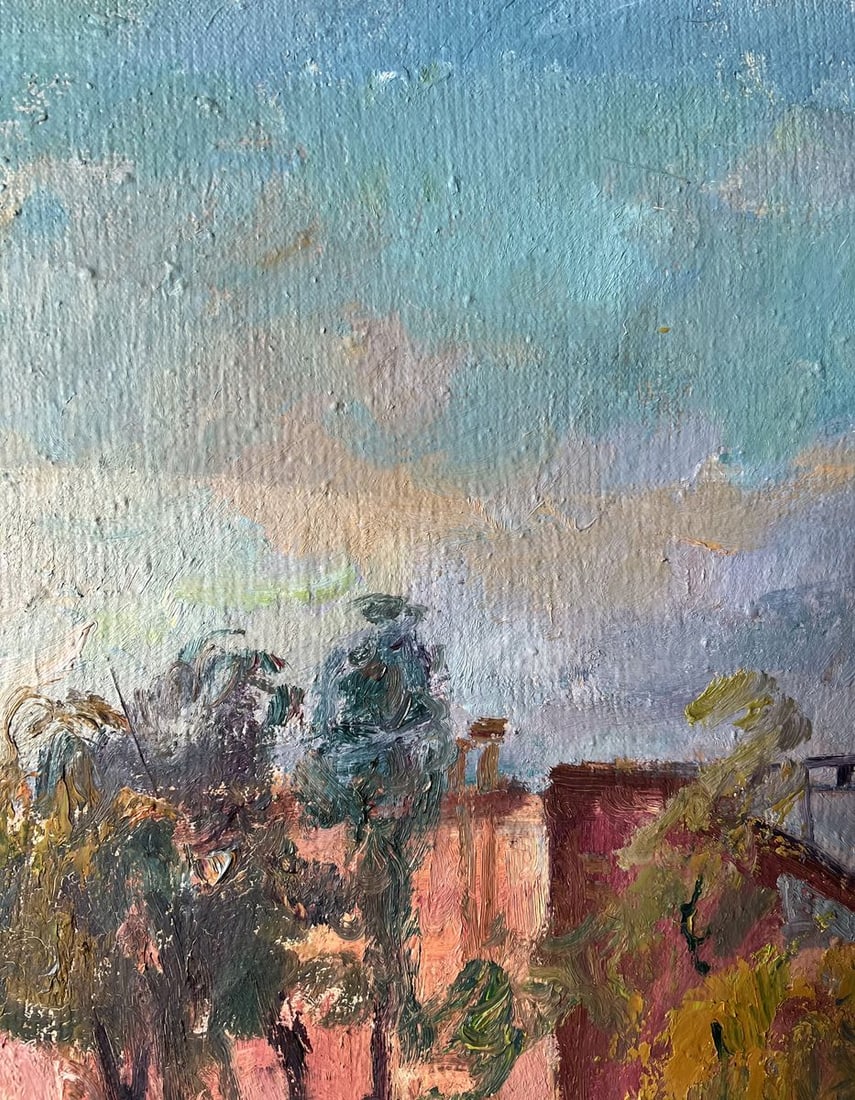 Oil painting Old mine V. Mishurovsky - 5