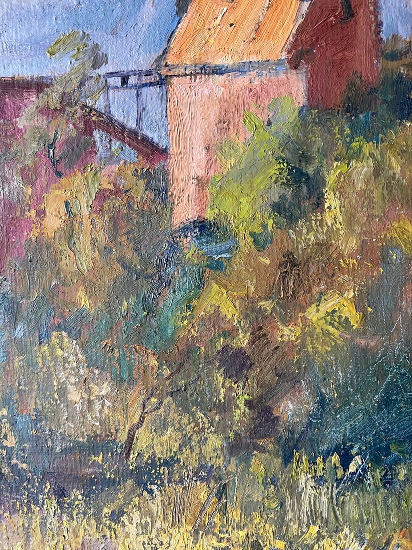 Oil painting Old mine V. Mishurovsky - 9