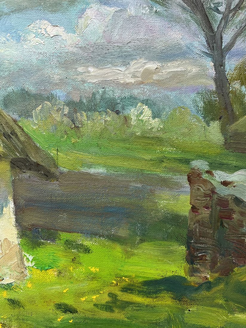 Oil painting It's spring again V. Mishurovsky - 3