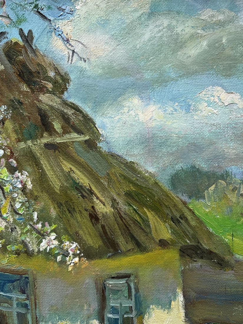 Oil painting It's spring again V. Mishurovsky - 5