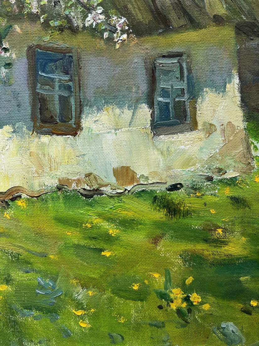 Oil painting It's spring again V. Mishurovsky - 7