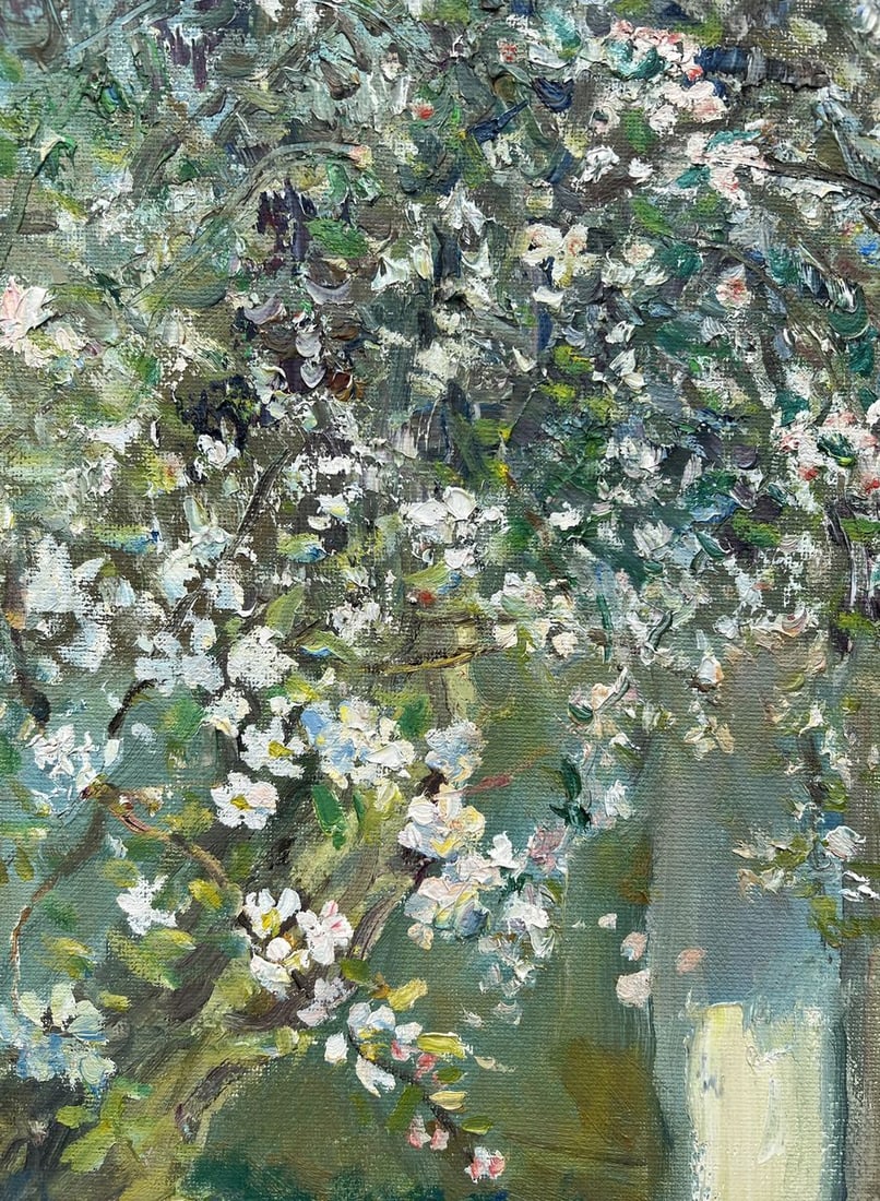 Oil painting It's spring again V. Mishurovsky - 9