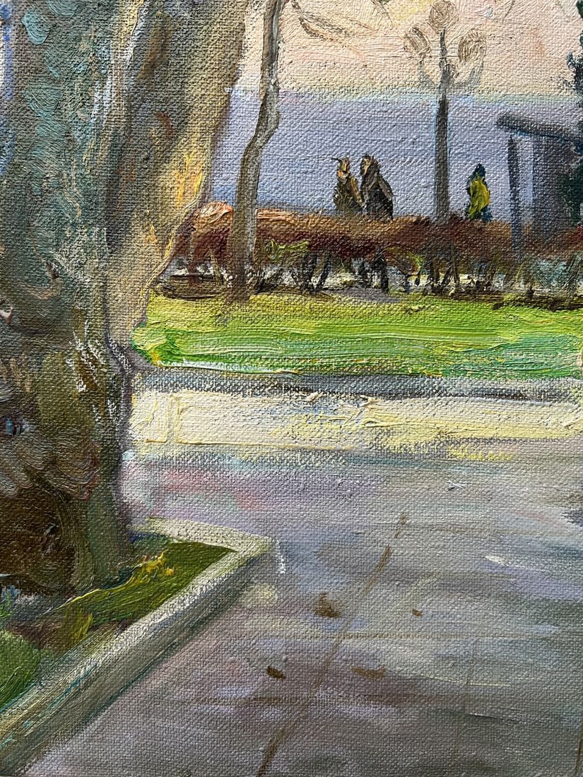 Oil painting A warm day V. Mishurovsky - 4
