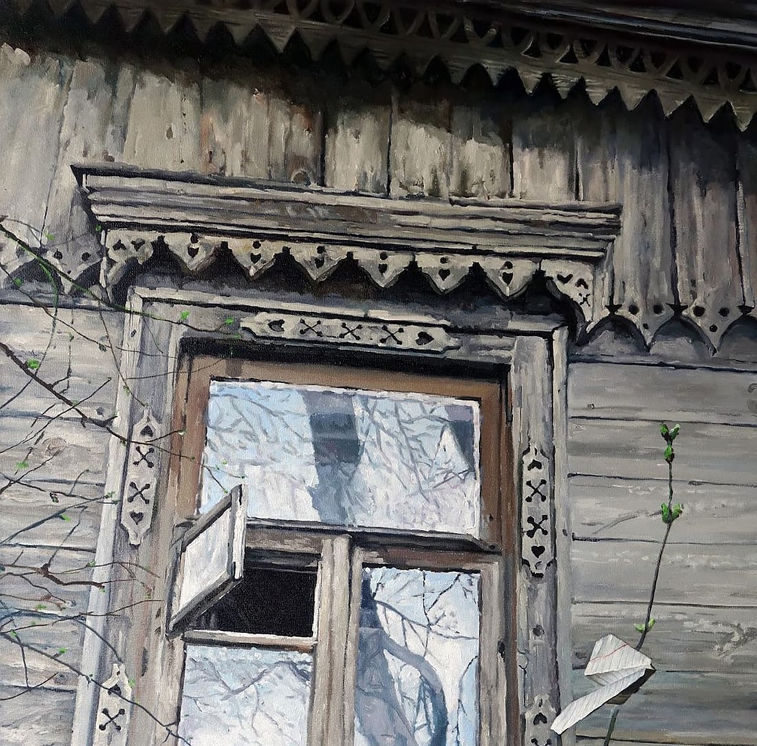 Oil painting Window Varvarov Anatoly Viktorovich - 2