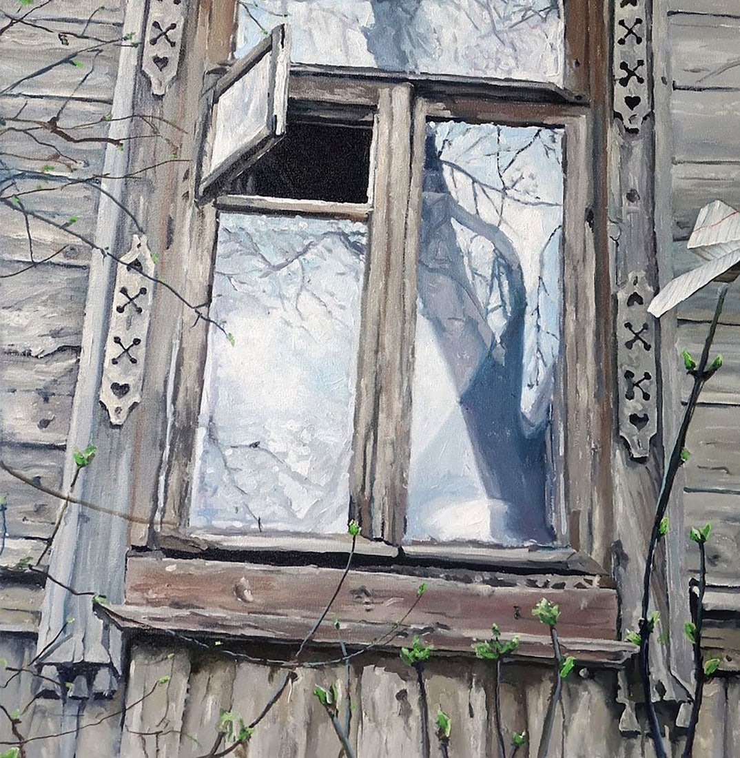 Oil painting Window Varvarov Anatoly Viktorovich - 4