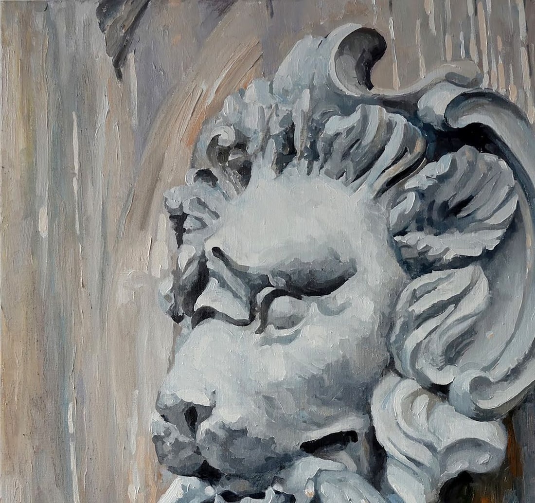 Oil painting Knock - you will open Varvarov Anatoly Viktorovich - 2