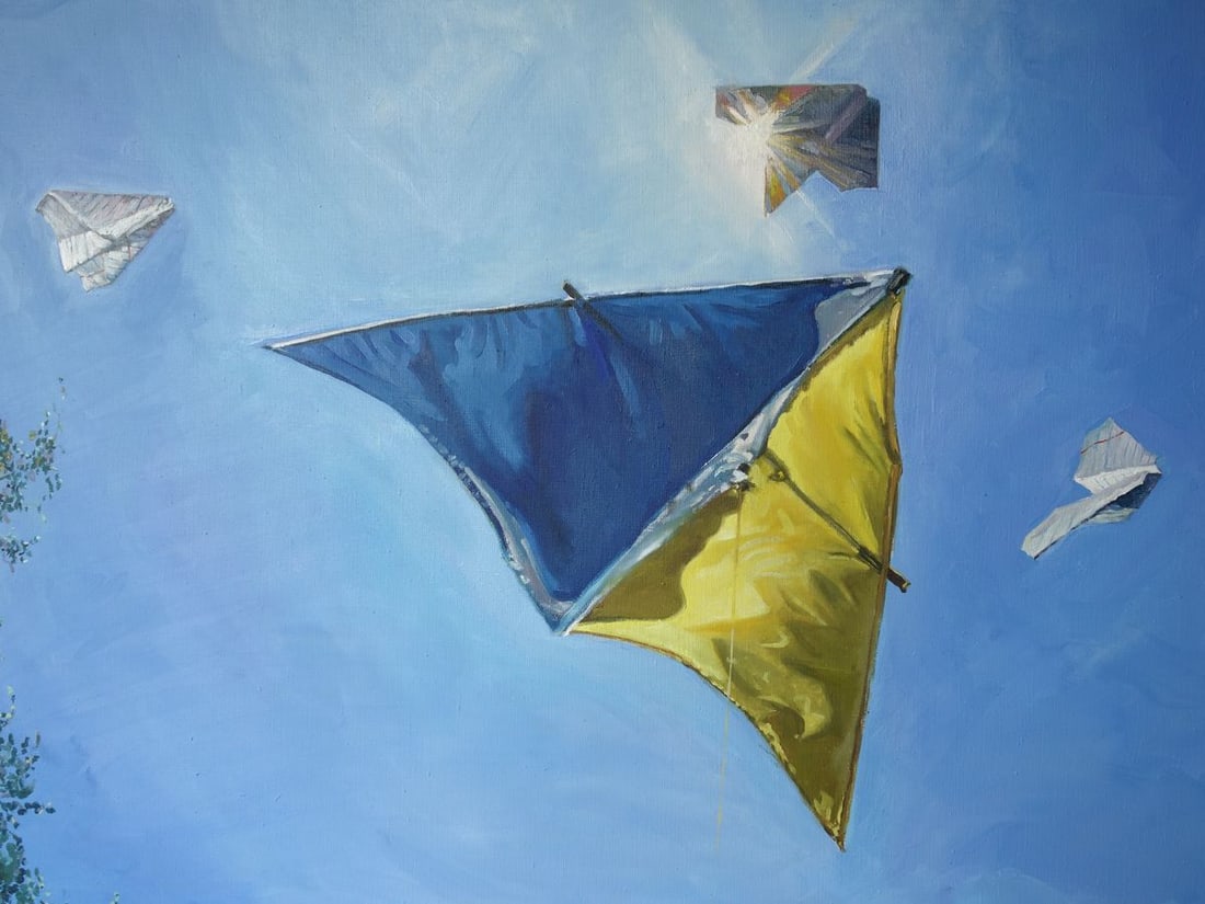 Oil painting Let's save, let's get up Varvarov Anatoly Viktorovich - 2