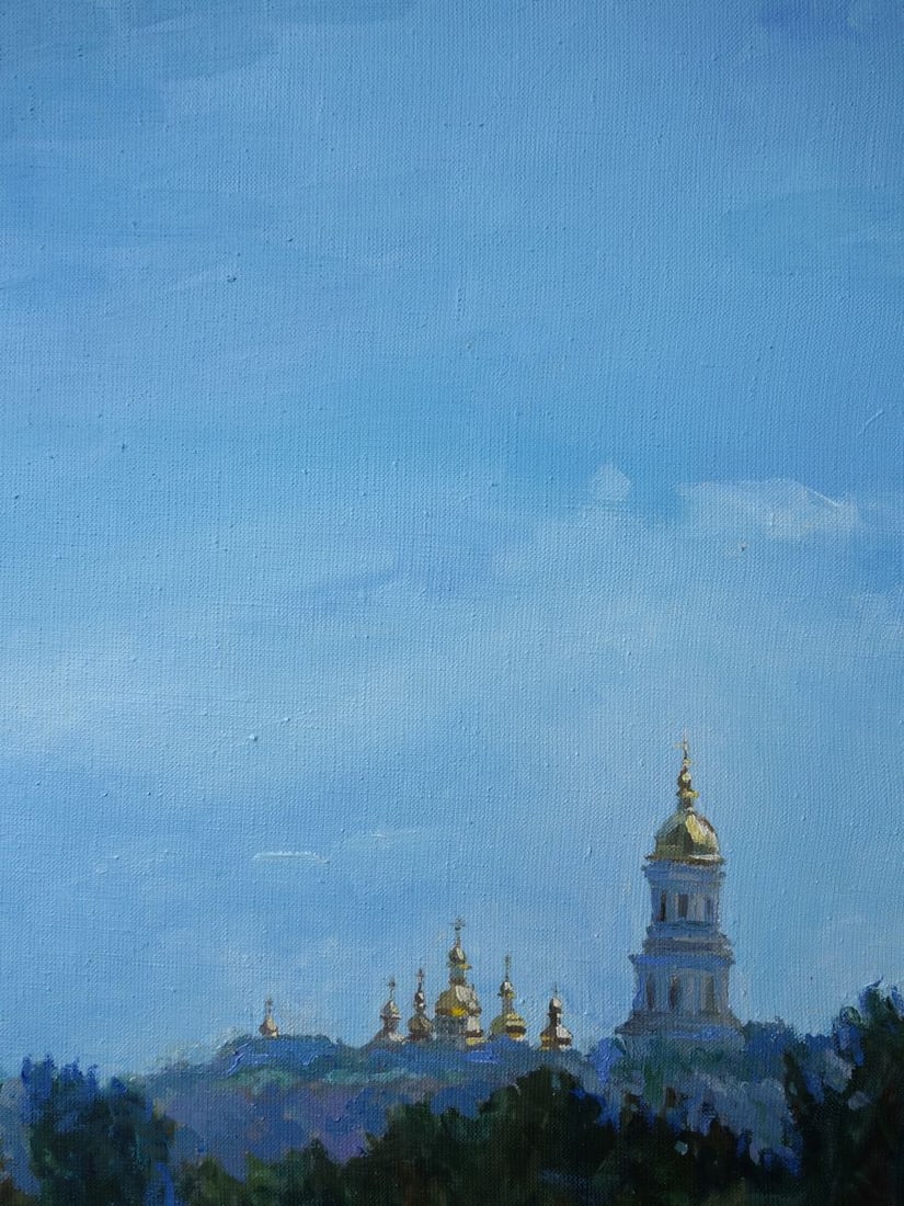 Oil painting Let's save, let's get up Varvarov Anatoly Viktorovich - 3