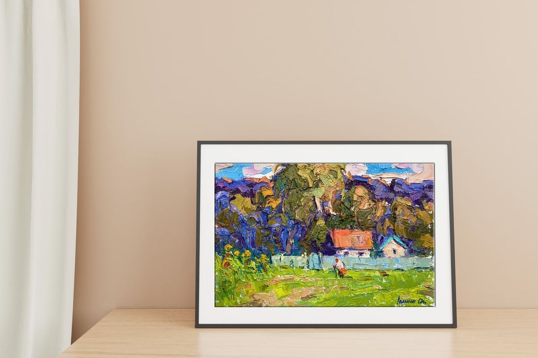 Oil painting Morning Kalenyuk Alex - 2