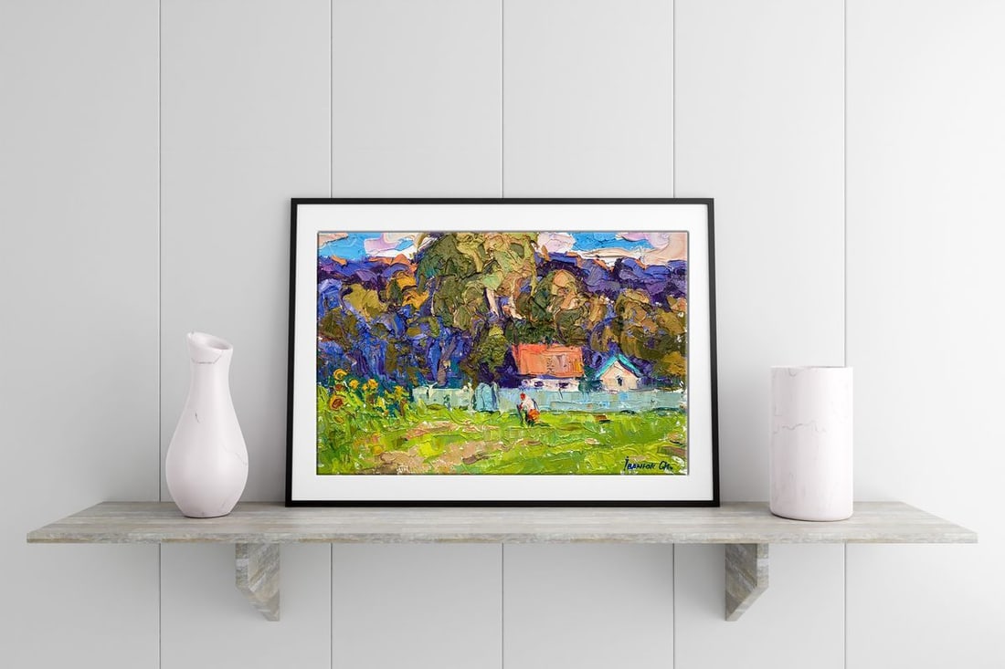 Oil painting Morning Kalenyuk Alex - 3