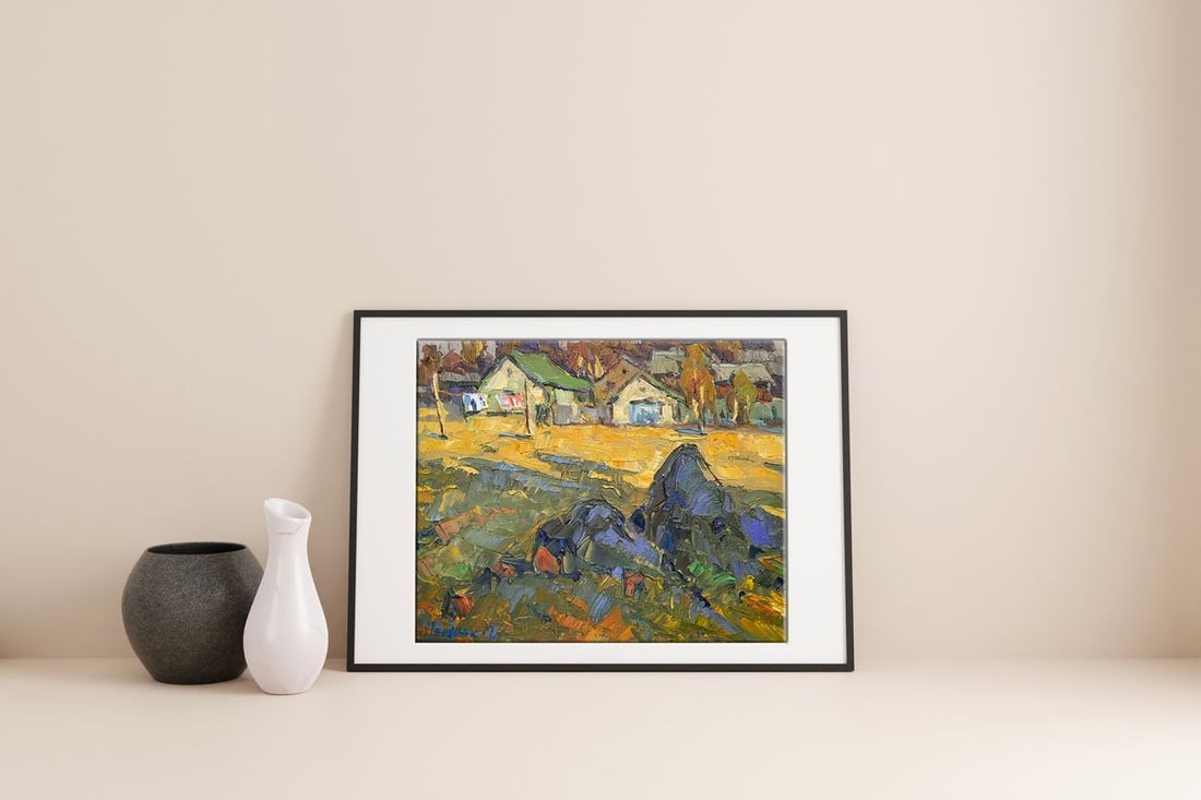 Oil painting Evening Kalenyuk Oksana - 2