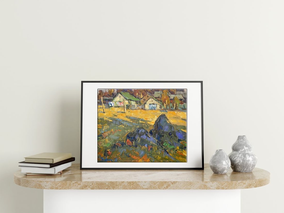 Oil painting Evening Kalenyuk Oksana - 3