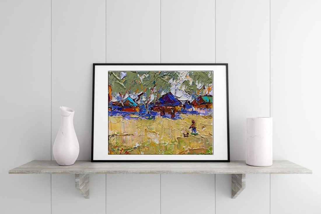 Oil painting Lane Alex Kalenyuk - 2