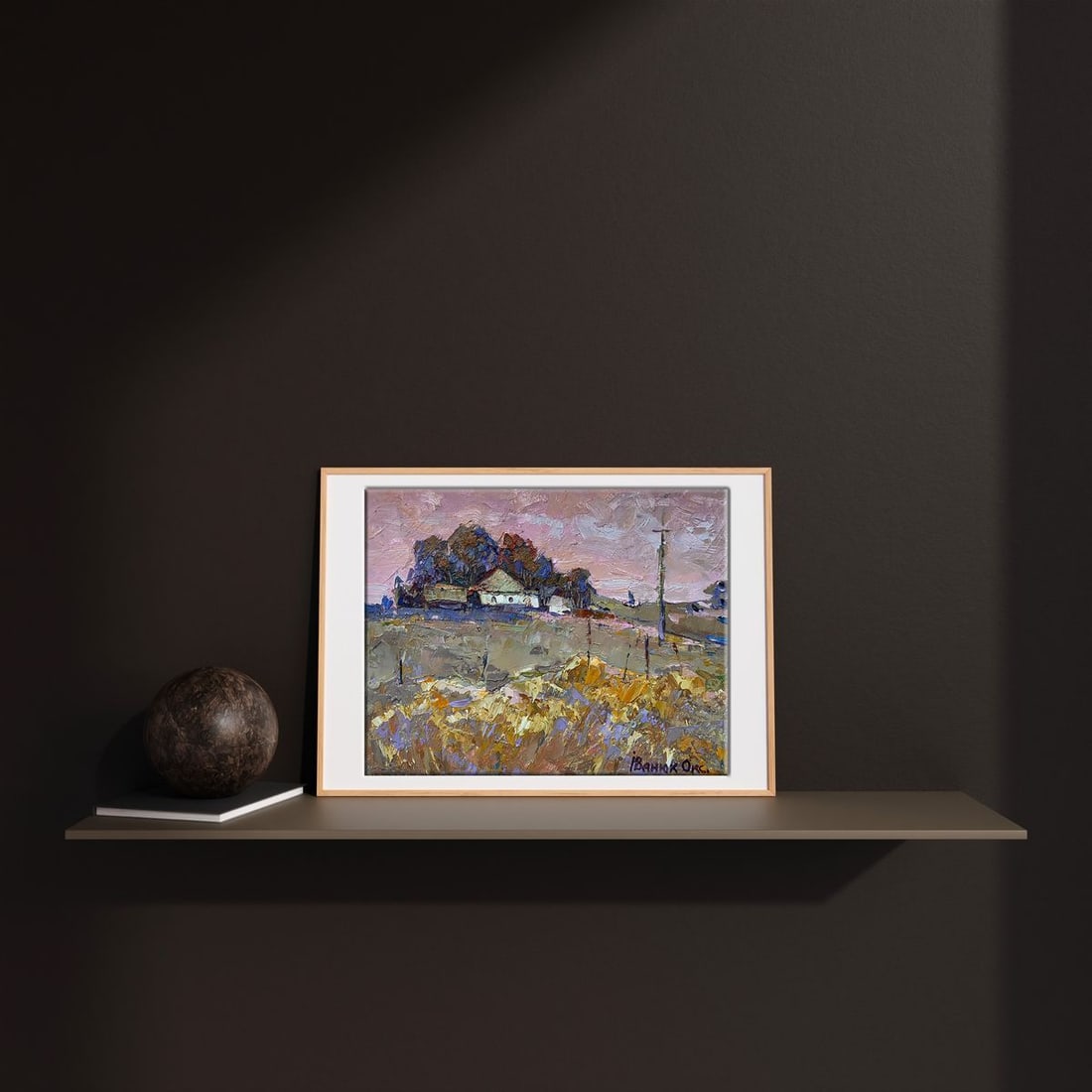 Oil painting On the farm Oksana Kalenyuk - 3