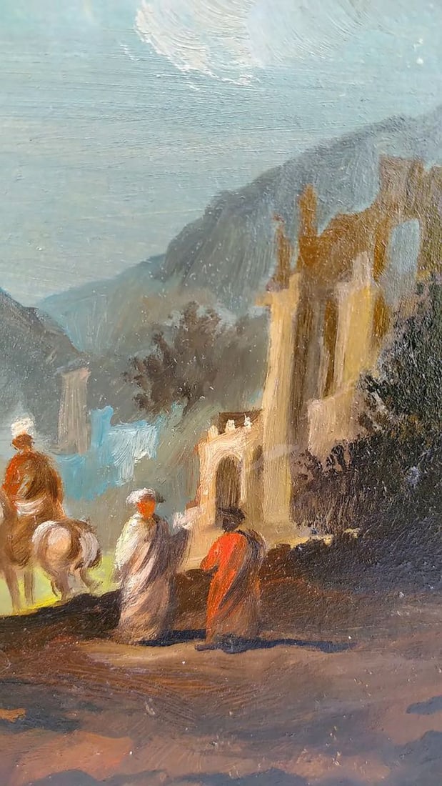 Oil painting Arabic evening Alexander Arkadievich Litvinov - 2