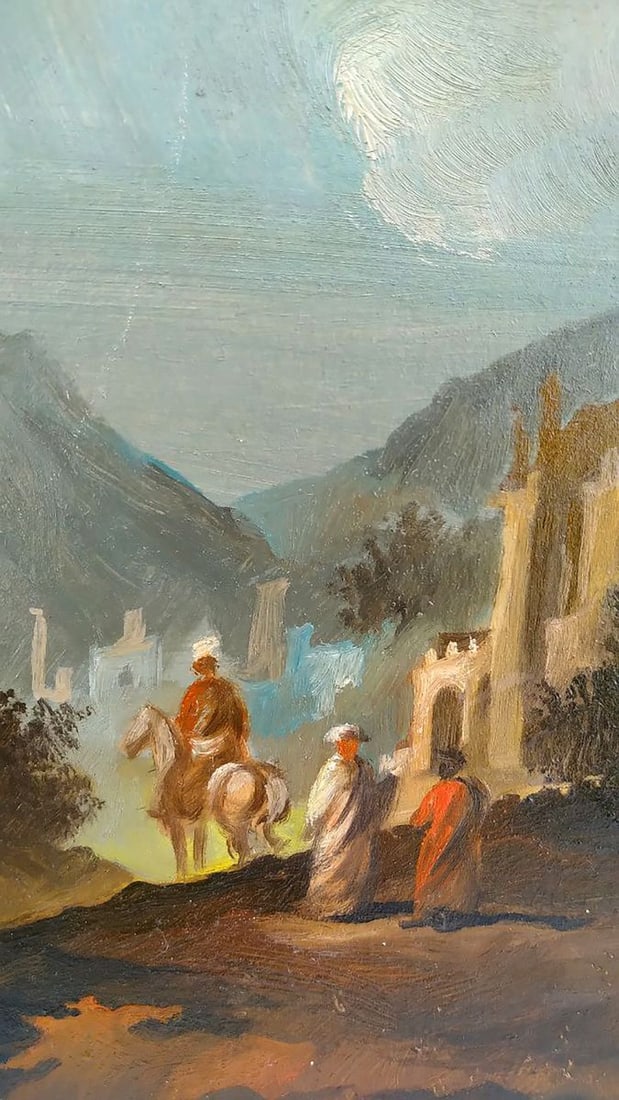 Oil painting Arabic evening Alexander Arkadievich Litvinov - 3