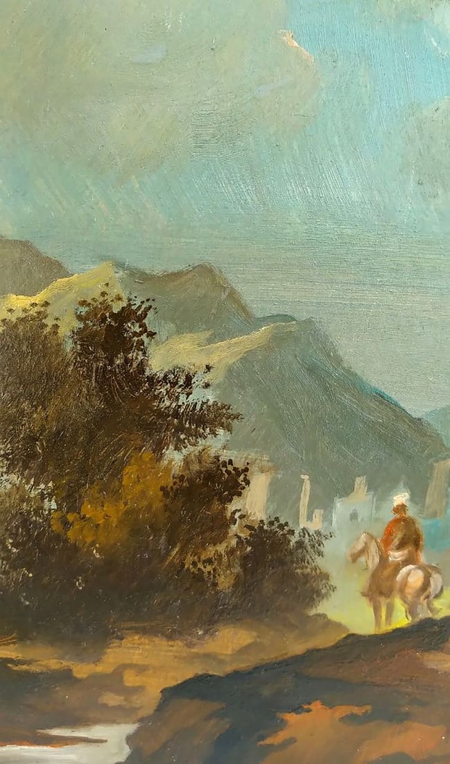 Oil painting Arabic evening Alexander Arkadievich Litvinov - 4