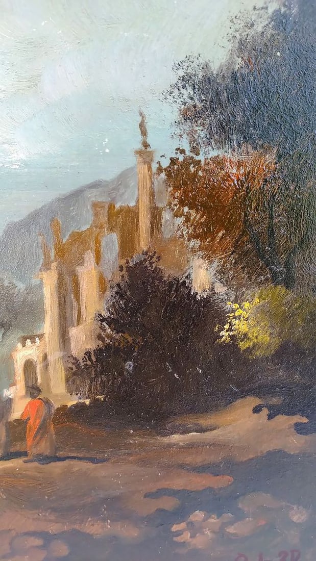 Oil painting Arabic evening Alexander Arkadievich Litvinov - 5