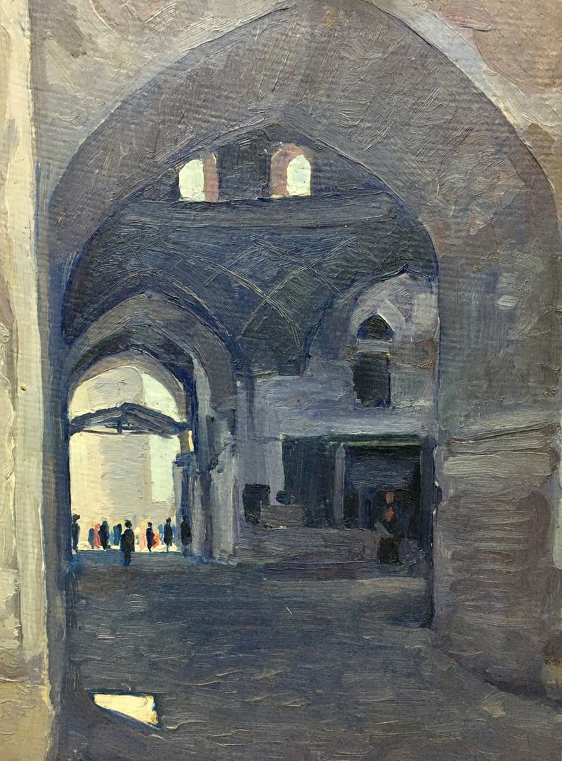 Oil painting Road to the market Bondarovich Anatoly Martynovich: Title: Oil painting Road to the market Bondarovich Anatoly Martynovich Description: NoVern 406 *** ABOUT THIS PAINTING *** * TITLE: "Road to the market" * ARTISTS: Bondarovich Anatoly Martynovich 